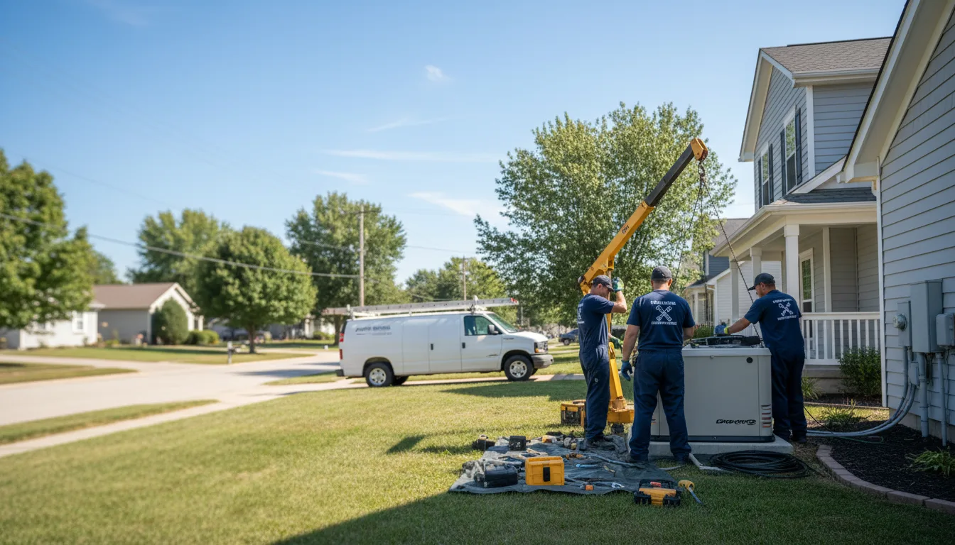 Generator Installation in Scotts, MI near me